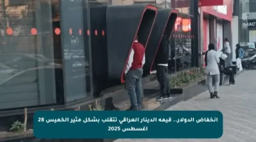 انخفاض الدولار.. قيمة الدينار العراقي تتقلب بشكل مثير الخميس 28 أغسطس 2025